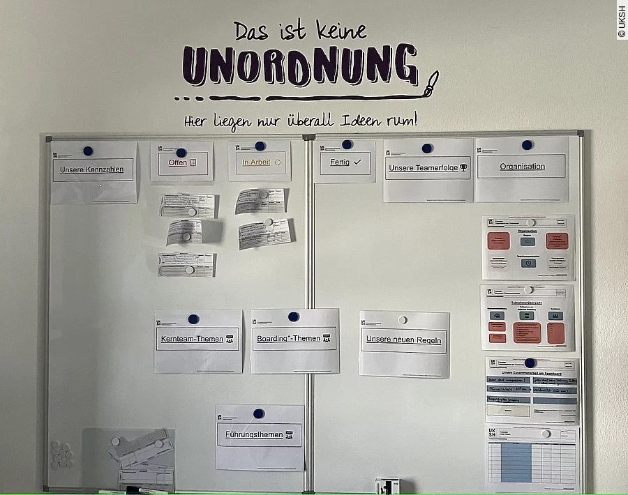 Teamboarding am UKSH