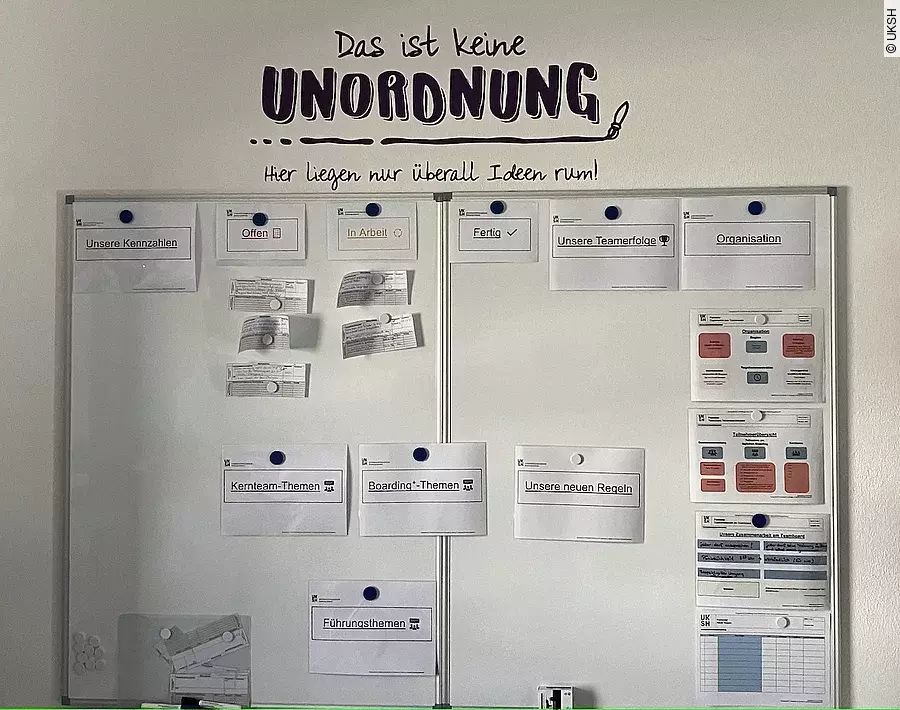 Teamboarding am UKSH