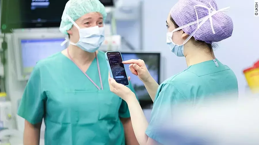 UKSH-App digitale OP-Prozesssteuerung UKSH-App digitale OP-Prozesssteuerung