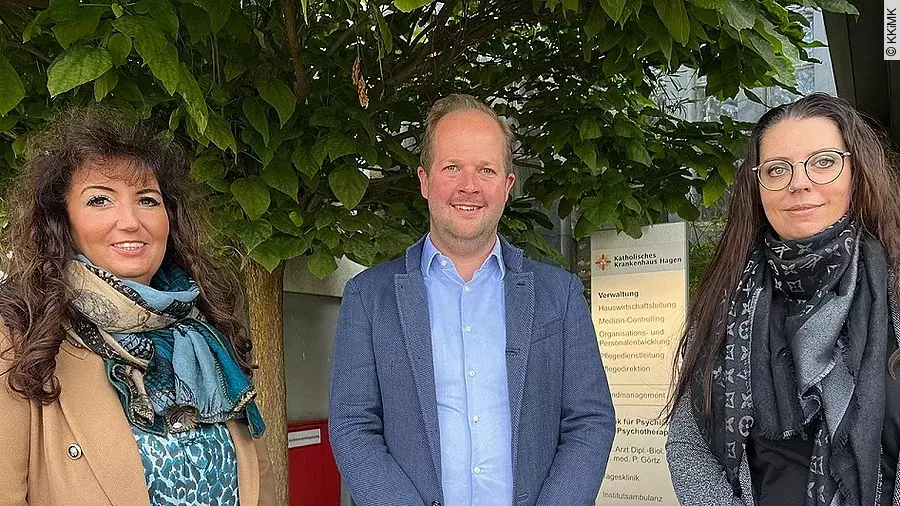 Claudia Graf, Henning Eichhorst und Bettina Lammers