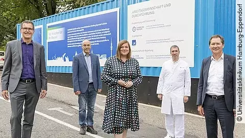 UKE-Abwasser, Forschungscontainer