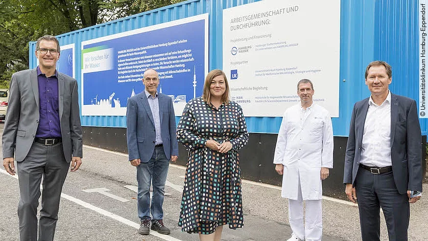 UKE-Abwasser, Forschungscontainer