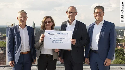 Absichtserklärung St. Johannisstift und BBT-Gruppe