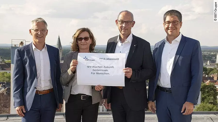 Absichtserklärung St. Johannisstift und BBT-Gruppe