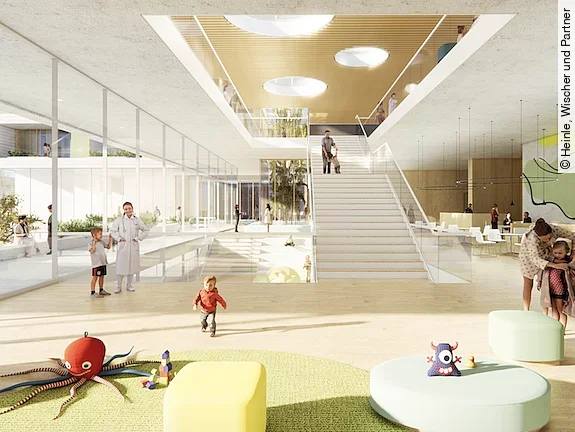 Eingang des geplanten KiTZ-Neubaus