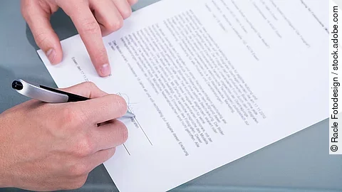 Unterschrift Unterschrift