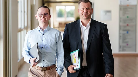 Benedikt Meider und Sascha Kucera