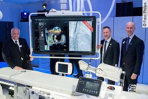 Präsentation von Azurion im Lukaskrankenhaus in Neuss