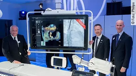 Präsentation von Azurion im Lukaskrankenhaus in Neuss