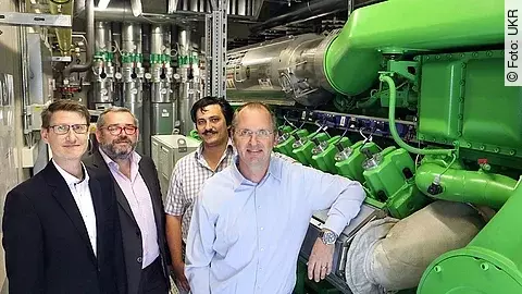 Neues Blockheizkraftwerk Universitätsklinikum Regensburg