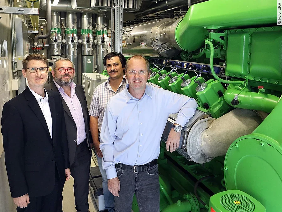 Neues Blockheizkraftwerk Universitätsklinikum Regensburg