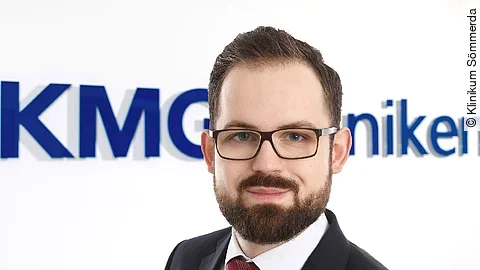 Tim Wozniak, Geschäftsführer des Klinikums Sömmerda Tim Wozniak, Geschäftsführer des Klinikums Sömmerda