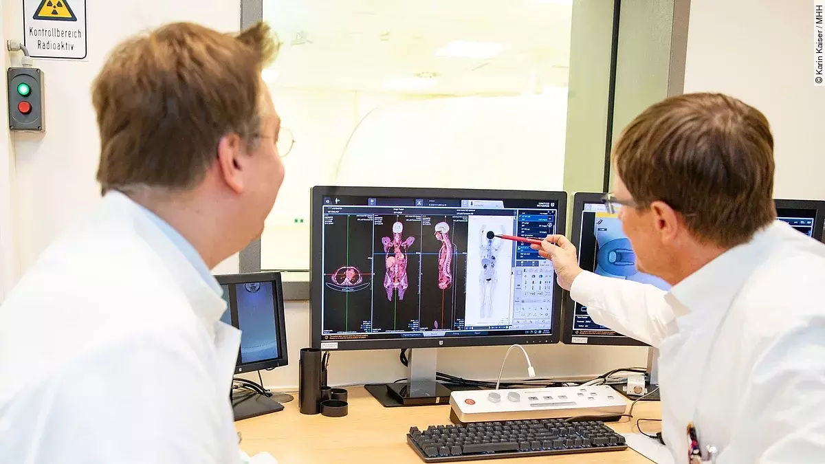 Prof. Dr. Frank Bengel und Dr. Philipp Rath Prof. Dr. Frank Bengel und Dr. Philipp Rath