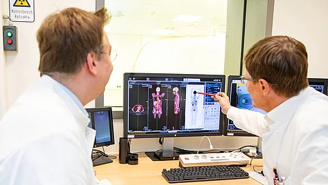 Prof. Dr. Frank Bengel und Dr. Philipp Rath