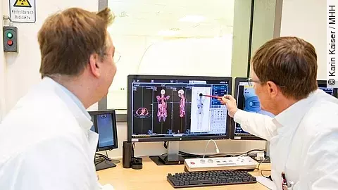 Prof. Dr. Frank Bengel und Dr. Philipp Rath