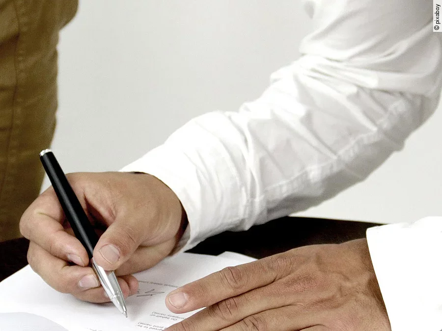 Unterschrift Unterschrift