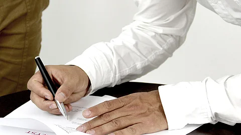 Unterschrift Unterschrift