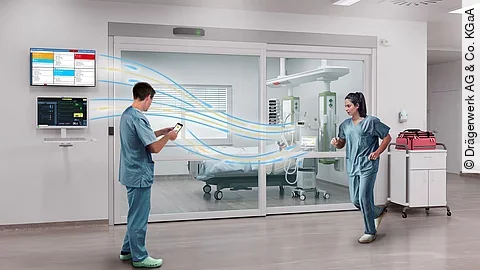 Intelligente Intensivstation Dräger