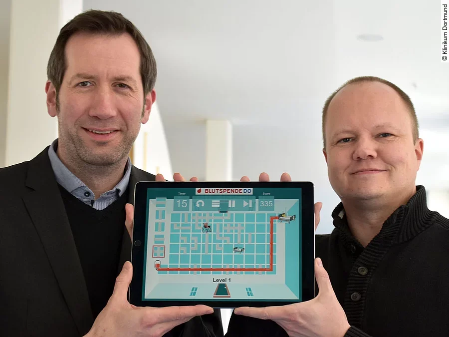 Blutspende-Spieleapp Blutspende-Spieleapp