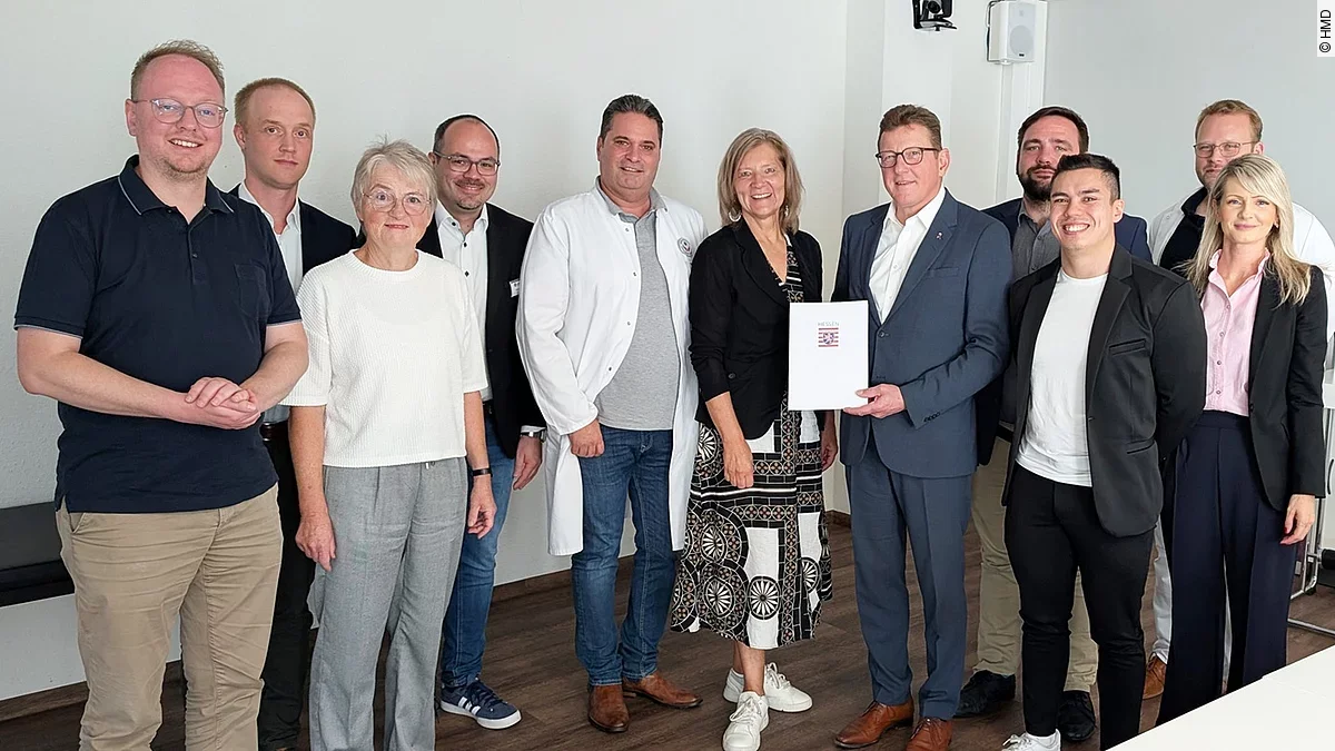 Bescheidübergabe Licher Modell