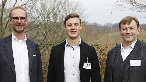 Thorsten Hemmer, Jan-Paul Spitzer und Reiner Beck Thorsten Hemmer, Jan-Paul Spitzer und Reiner Beck