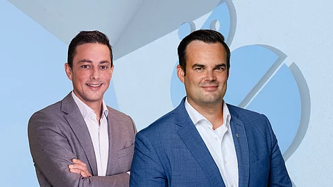 Simon Leicht und Peter Silberhorn