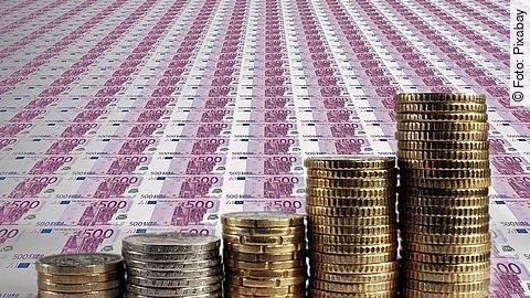 Euro Euroscheine und -münzen