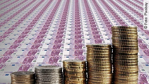 Euro Euroscheine und -münzen