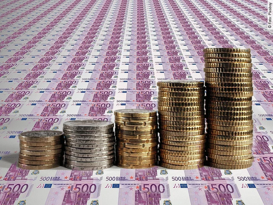 Euro Euroscheine und -münzen