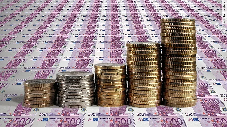 Euro Euroscheine und -münzen