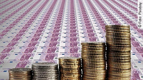 Euro Euroscheine und -münzen