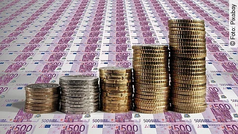 Euro Euroscheine und -münzen