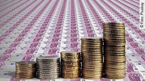 Euro Euroscheine und -münzen