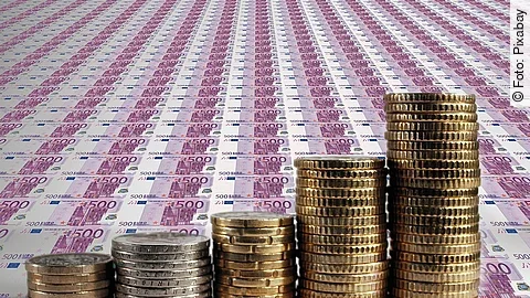 Euro Euroscheine und -münzen