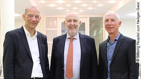 Dr. Bastian Bergerhoff, Prof. Bernd Weber, Prof. Dr. Peter Coy