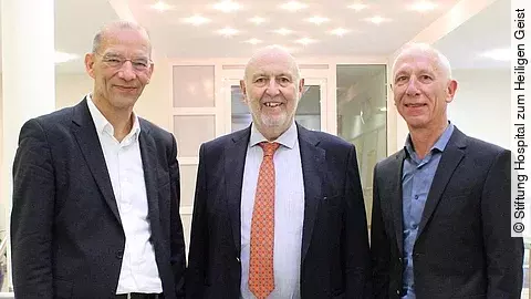 Dr. Bastian Bergerhoff, Prof. Bernd Weber, Prof. Dr. Peter Coy