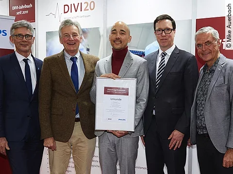 Verleihung des Forschungsförderpreises Delir-Management 2019