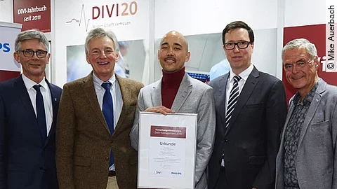 Verleihung des Forschungsförderpreises Delir-Management 2019