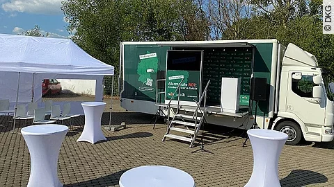 Kampagnentruck der DKG