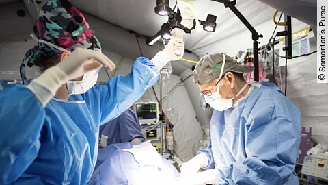 Mobiles Krankenhaus der Samaritan's Purse