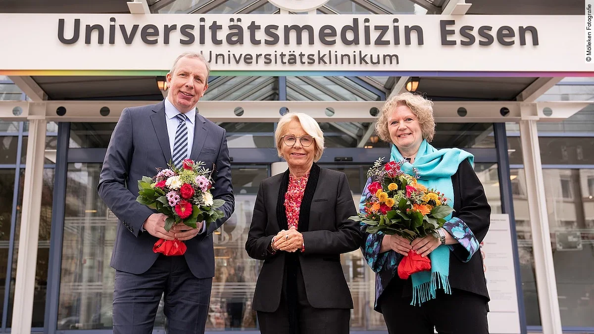 Johannes Hütte, Bärbel Bergerhoff-Wodopia, Angelika Eggert