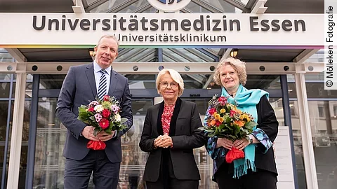 Johannes Hütte, Bärbel Bergerhoff-Wodopia, Angelika Eggert