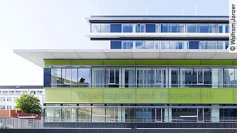 Baudokumentation Frauen-/Kinderklinik Stuttgart - freie Pressebi