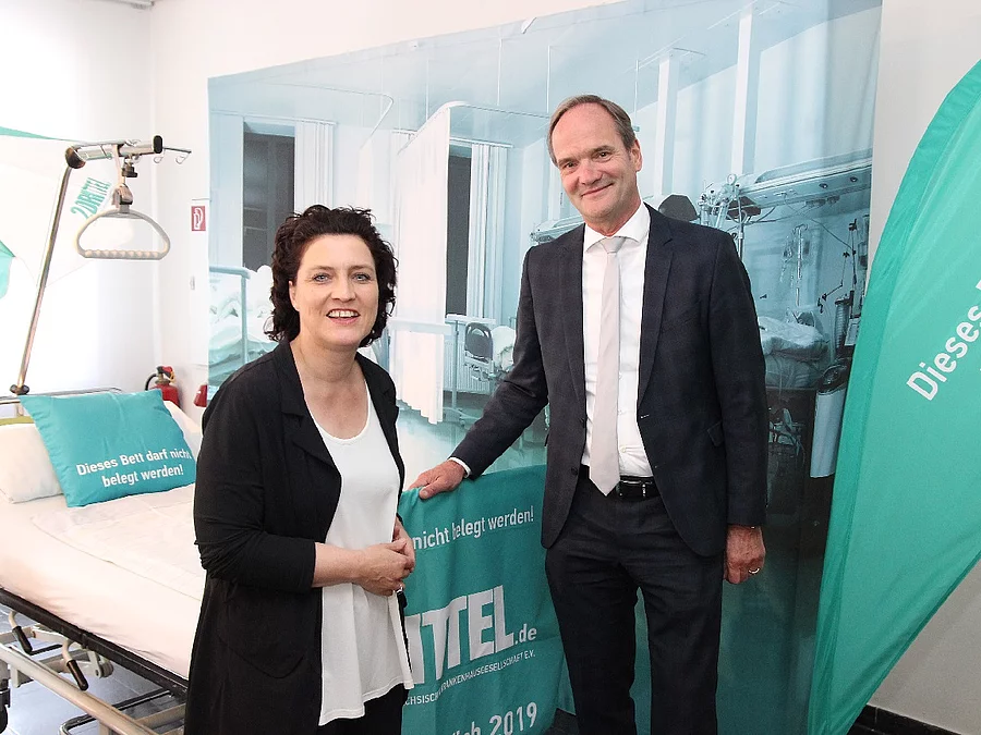 Dr. Carola Reimann und Dr. Hans-Heinrich Aldag