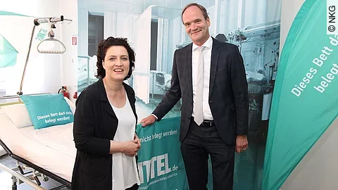 Dr. Carola Reimann und Dr. Hans-Heinrich Aldag