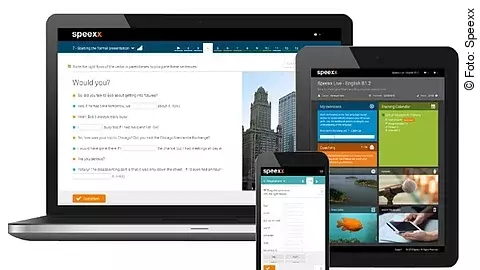 Speexx Online-Sprachentraining