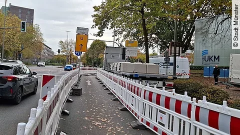 Bombenverdacht am UKM