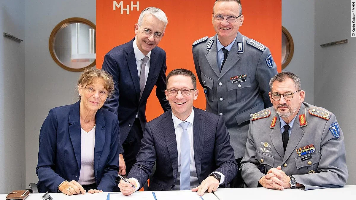 Allianz für Krisenzeiten zwischen MHH und Bundeswehrkrankenhaus Westerstede Allianz für Krisenzeiten zwischen MHH und Bundeswehrkrankenhaus Westerstede
