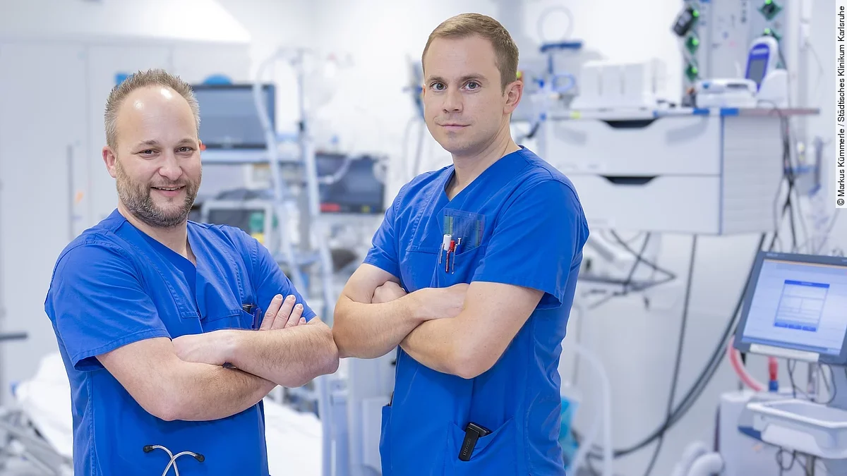 Dr. Björn Bergau und Christian Pohlmeier-Powelske