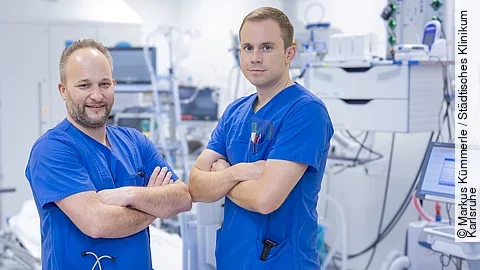 Dr. Björn Bergau und Christian Pohlmeier-Powelske Dr. Björn Bergau und Christian Pohlmeier-Powelske